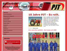 Tablet Screenshot of pjt-falkensee.de